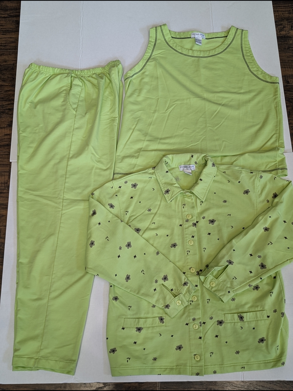 Euro Joy Paris Milano Leisure 3 Piece Set size Large